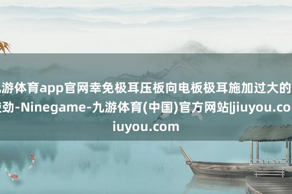 九游体育app官网幸免极耳压板向电板极耳施加过大的作使劲-Ninegame-九游体育(中国)官方网站|jiuyou.com